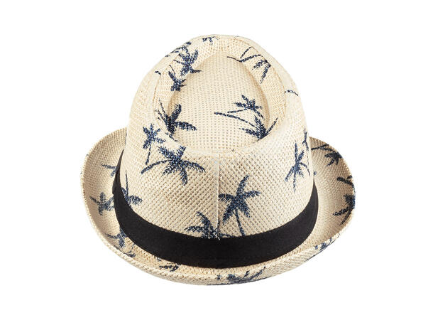 Sommerhatt med palmer 1 Hatt - Onesize 