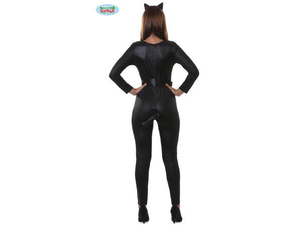Sort kattekostyme 1 Damekostyme - str 38-40 (M) 