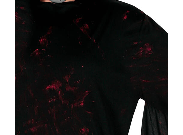 Sort spøkelsesklovn - Mann 1 Kostyme til herre - 48-50 (M) 