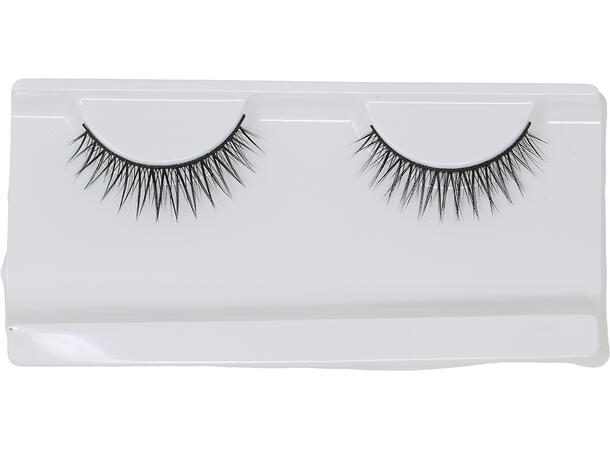 Sorte øyevipper 1 par øyevipper m/festelim 