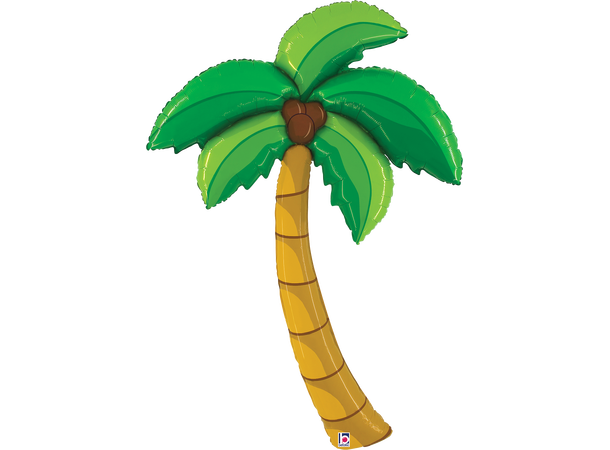 Stort palmetre 1 Folieballong med form - (83x170 cm) 