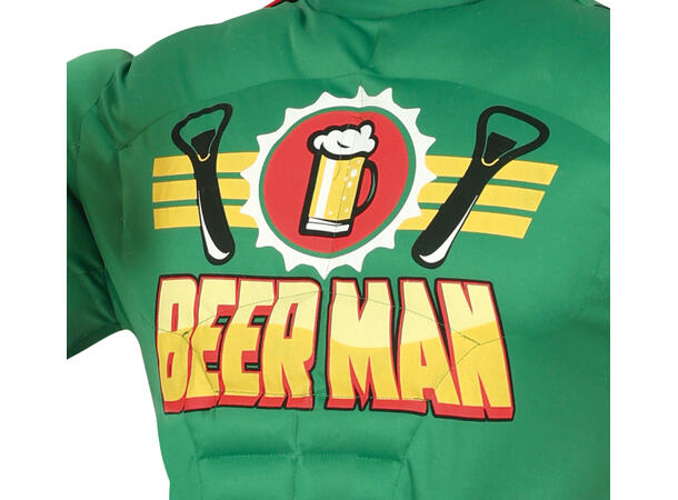 Superhelt - Beerman - Onepiece 1 Herrekostyme - str 52-54 (L) 