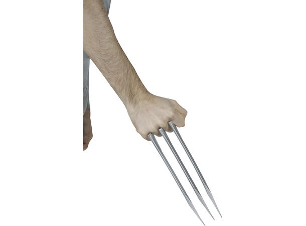 Superhelt - klo m/kniver 1 Våpen i PVC - 25cm 