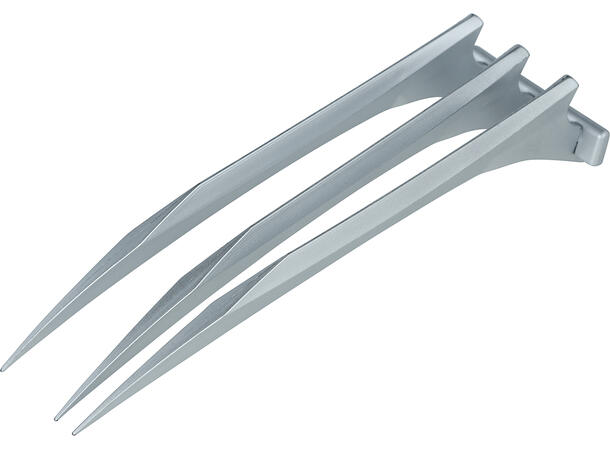 Superhelt - klo m/kniver 1 Våpen i PVC - 25cm 