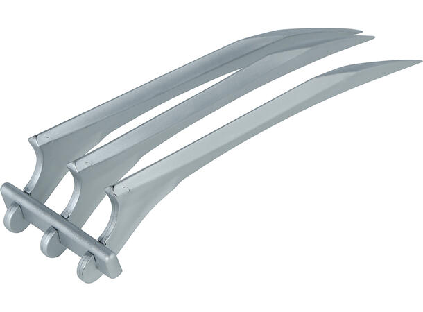 Superhelt - klo m/kniver 1 Våpen i PVC - 25cm 