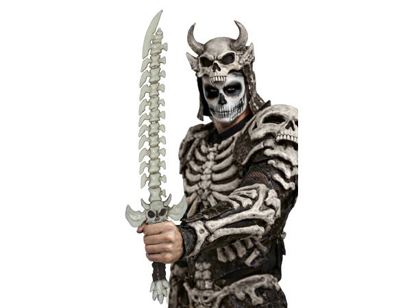 Sverd med knokler 1 Våpen i PVC - 65cm 