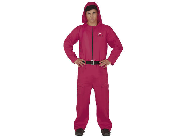 THE GAMER - Rød - Mann 1 Kostyme til herre - 52-54 (L) 