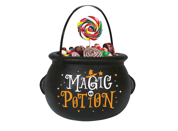 Trick or Treat - Heksegryte 1 Gryte i plast - 16cm 