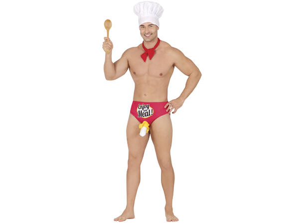 Truse m/banan - "Enjoy your meal" 1 Truse til mann - onesize 