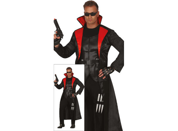 Vampyrdreper - Paramomal agent 1 Kostyme til herre - 52-54 (L) 