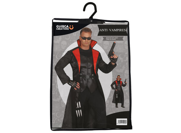 Vampyrdreper - Paramomal agent 1 Kostyme til herre - 52-54 (L) 