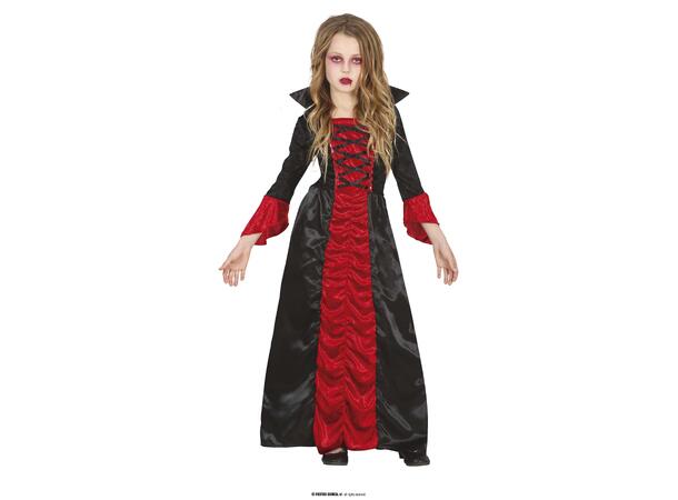 Vampyrjente 1 Kostyme til barn - 5-6 år (119 cm) 
