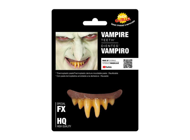 Vampyrtenner - Tynne 1 sett vampyrtenner 