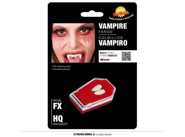 Vampyrtenner - hoggtenner 1 par med tenner m/lim 