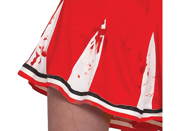 Zombie - Cheerleader - USA 1 Damekostyme - str 44-46 (XL) 