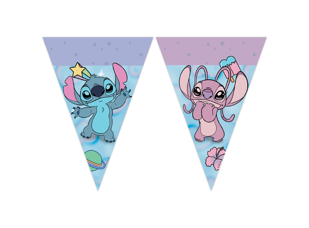 Angel Cute 1 FSC - Papir flaggbanner (9 flagg) 