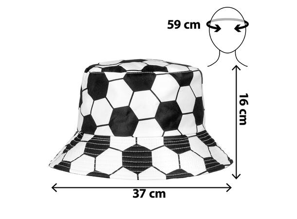 Bøttehatt - Fotball 1 hatt - onesize 