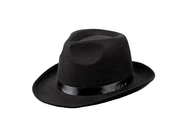 Herrehatt - Sort - De-luxe 1 hatt - onesize