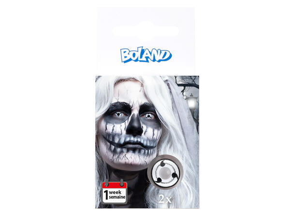 Kontaktlinser - Spøkelsesbrud En ukes kontaktlinser 