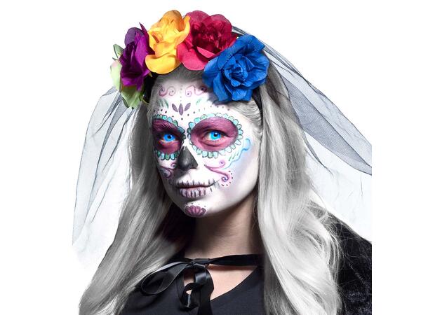 Kontaktlinser - UV-lys blå 1-måneds kontaktlinser 