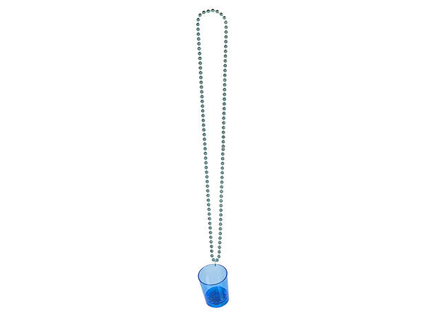 LED Shotteglass med kjede - 4 farger 4 Shotteglass i plast med LED lys