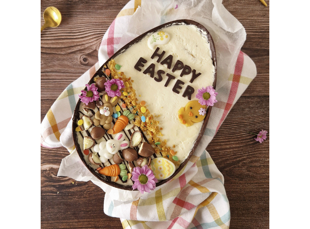 Sukkerdekorasjoner - Påsketema 48 Kakedekorasjoner assotert - 3-4,5cm 