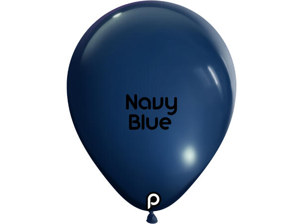 11R - Navy Blue 100 Gummiballonger - 28cm (11")