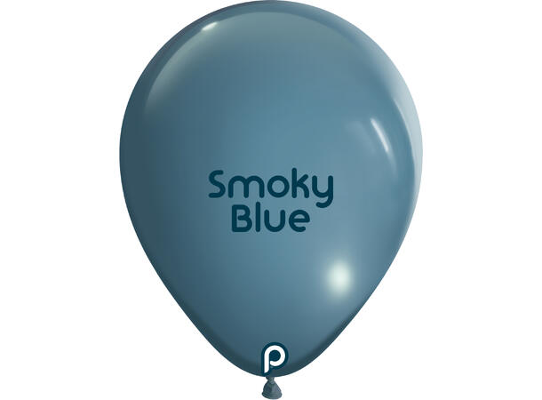 11R - Smoky Blue 100 Gummiballonger - 28cm (11")