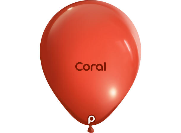 18R - Coral 25 Gummiballonger - 45cm (18")