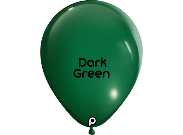 18R - Dark Green 25 Gummiballonger - 45cm (18") 