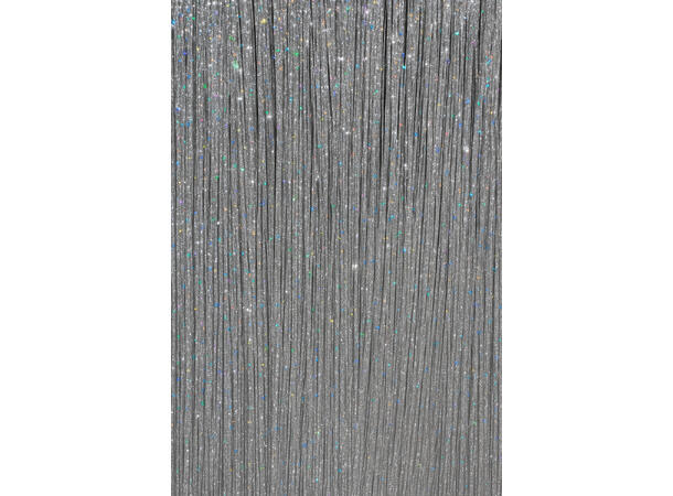 3 Hairextesion - Glitter Sølv 3 Hairekstesions - 50cm 