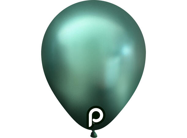 5R - Glam TM Green 100 Gummiballonger - 13cm (5")