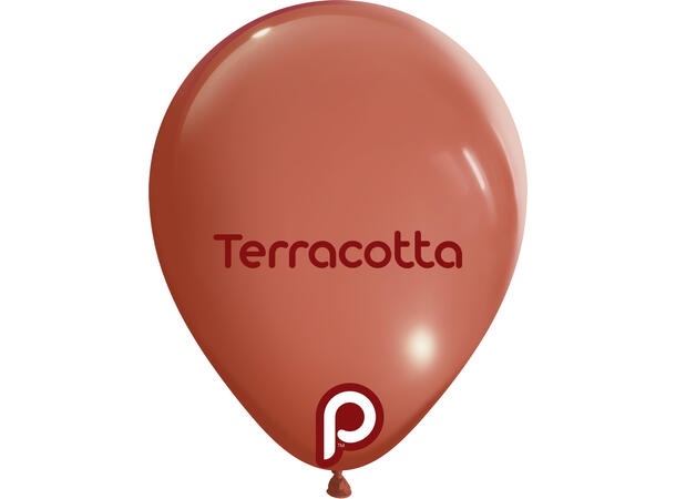 5R - Terracotta 100 Gummiballonger - 13cm (5") 