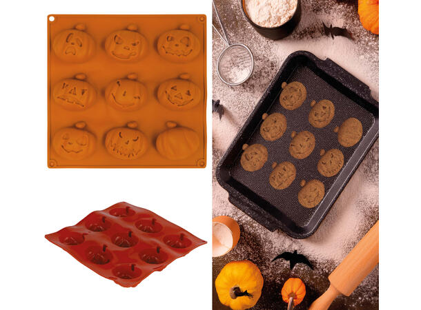 9 Gresskar - Cookieform 1 Kakeform i silikon - 24x25cm 