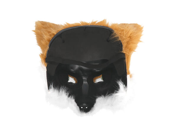 Ansiksmaske - Revehode 1 Maske i plysj - Onesize 