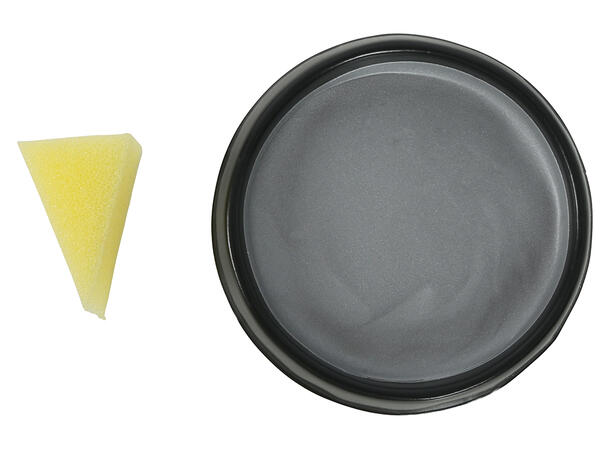 Ansiktssminke med svamp - Sølv 1 Boks sminke - 9g 