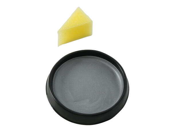 Ansiktssminke med svamp - Sølv 1 Boks sminke - 9g 