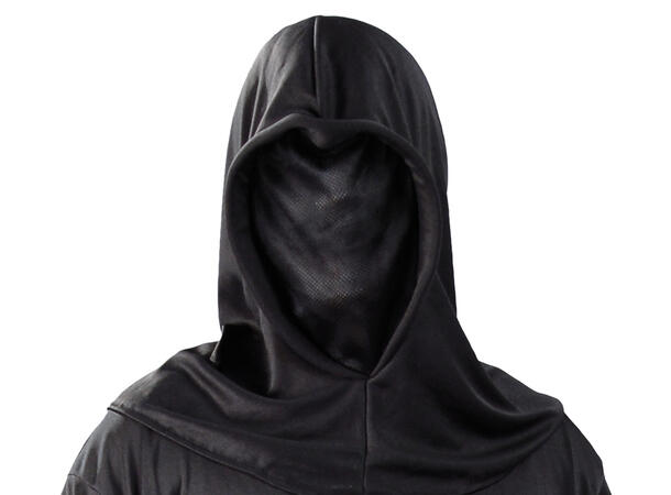 Assasin - Sort munk 1 Herrekostyme - str 52-54 (L) 