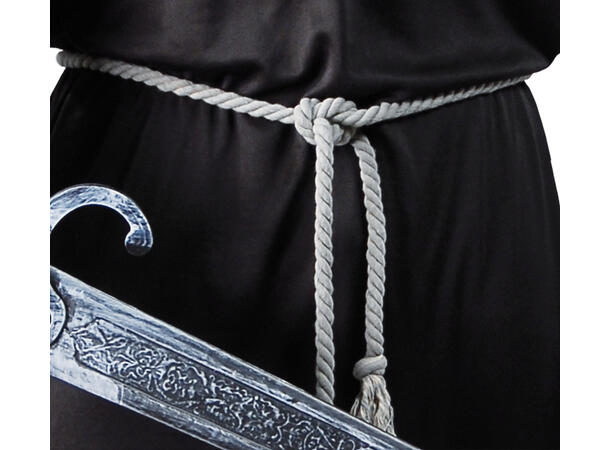 Assasin - Sort munk 1 Herrekostyme - str 52-54 (L) 