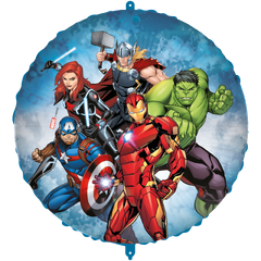 Avengers Evergreen 1 Folieballong Rund - 46cm