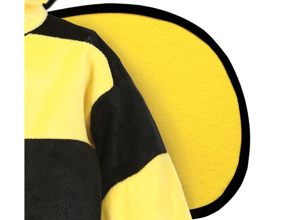 Baby Bie - Sort/Gul 1 Babykostyme - Str 18-24 Mnd 