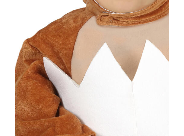 Baby Dinosaur - Brun 1 Babykostyme til gutt - Str 12-18 Mnd 