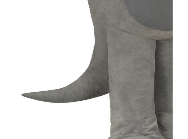 Baby Ulv - Grå 1 Babykostyme - Str 2-3 År 