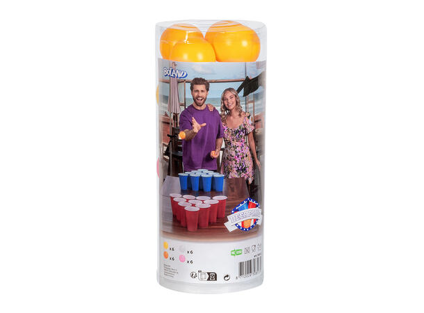 Beerpong - Sett m 24 baller 24 Beerpong baller i plast 