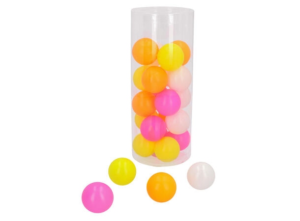 Beerpong - Sett m 24 baller 24 Beerpong baller i plast 