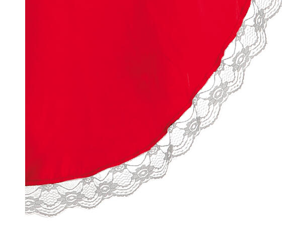 Burlesque - damkjole - rød 1 Damekostyme - str 36-38 (S) 