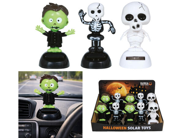 Div figurer m/fotoelektrisk celle - Ass Display med 12 figurer - 10cm 