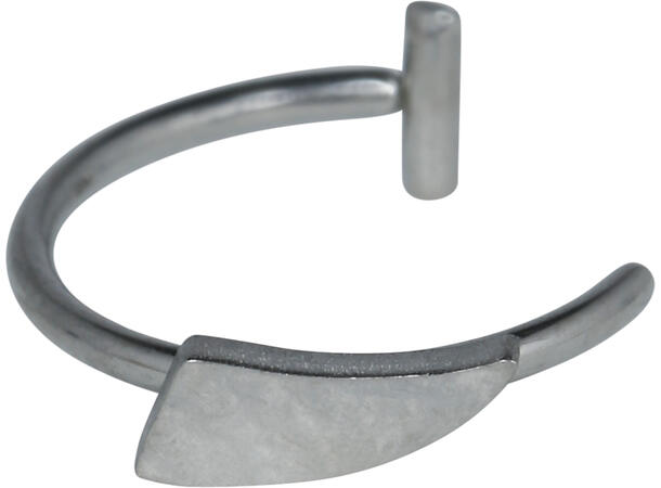 Falsk leppepiercing - Huggtenner -vampyr 2 Piercing i metall 