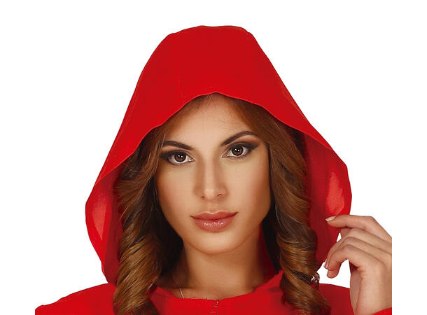 Fangekostyme - Onepiece - Rød 1 Damekostyme - str 44-46 (XL) 