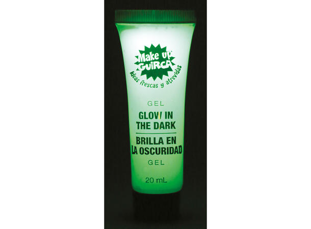 Fluoriserende sminke - Glow in the dark 1 Tube sminkekrem - 20ml 